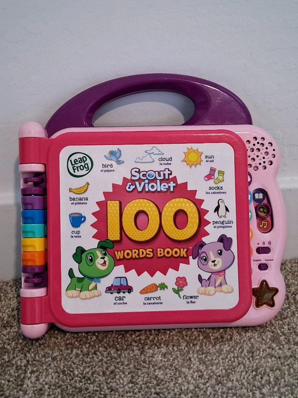 LeapFrog Scout & Violet 100 Words Bilingual Electronic Book